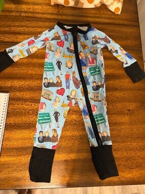 Lolly & Laddie Sweet Home Alabama Zippie 0-3 Month